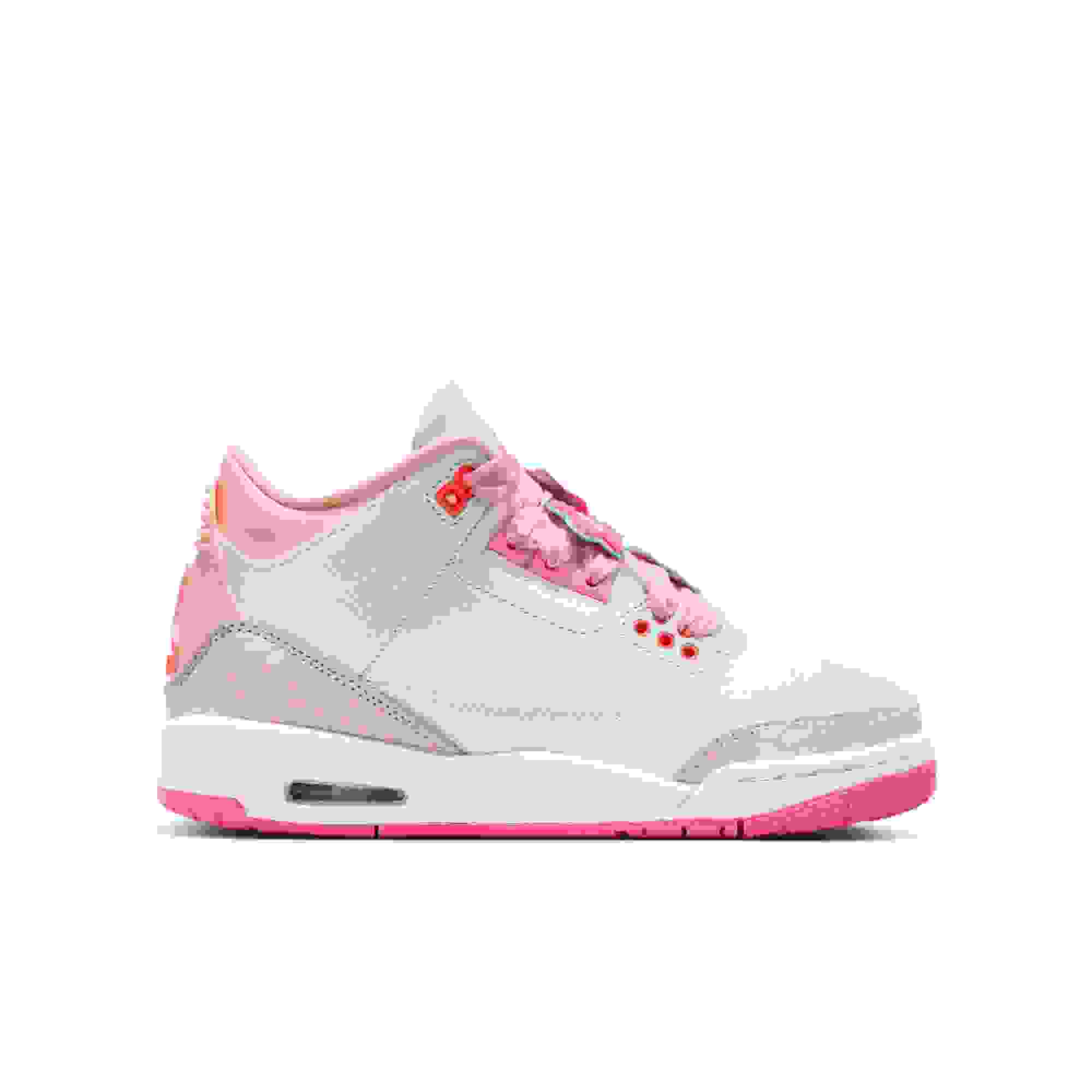 Jordan 3 Retro Grade School Girls' “Secret Garden” Shoe